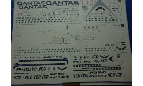 LPS Decalque Folha Qantas Varig